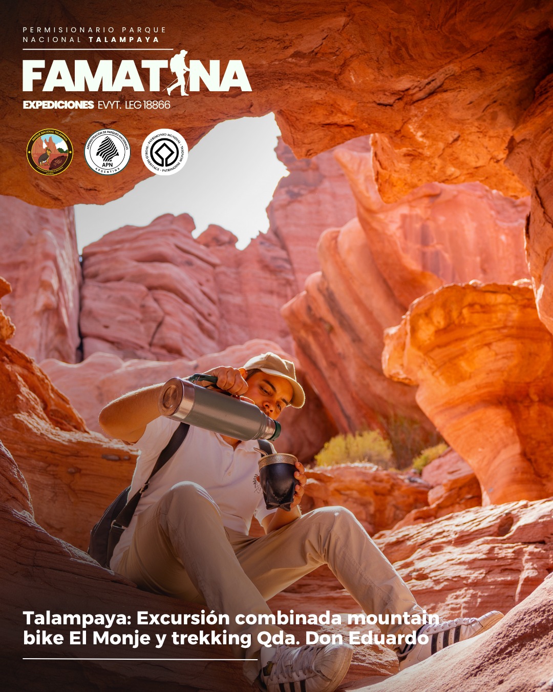 Mountain Bike El Monje Talampaya