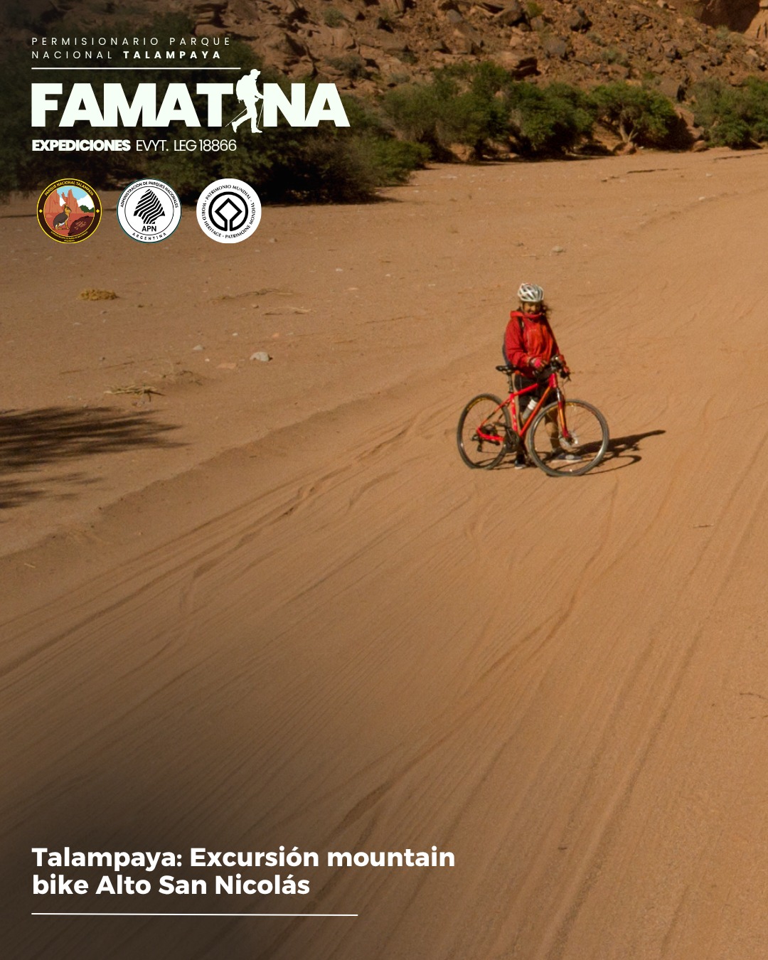 Mountain Bike Alto San Nicolás Talampaya